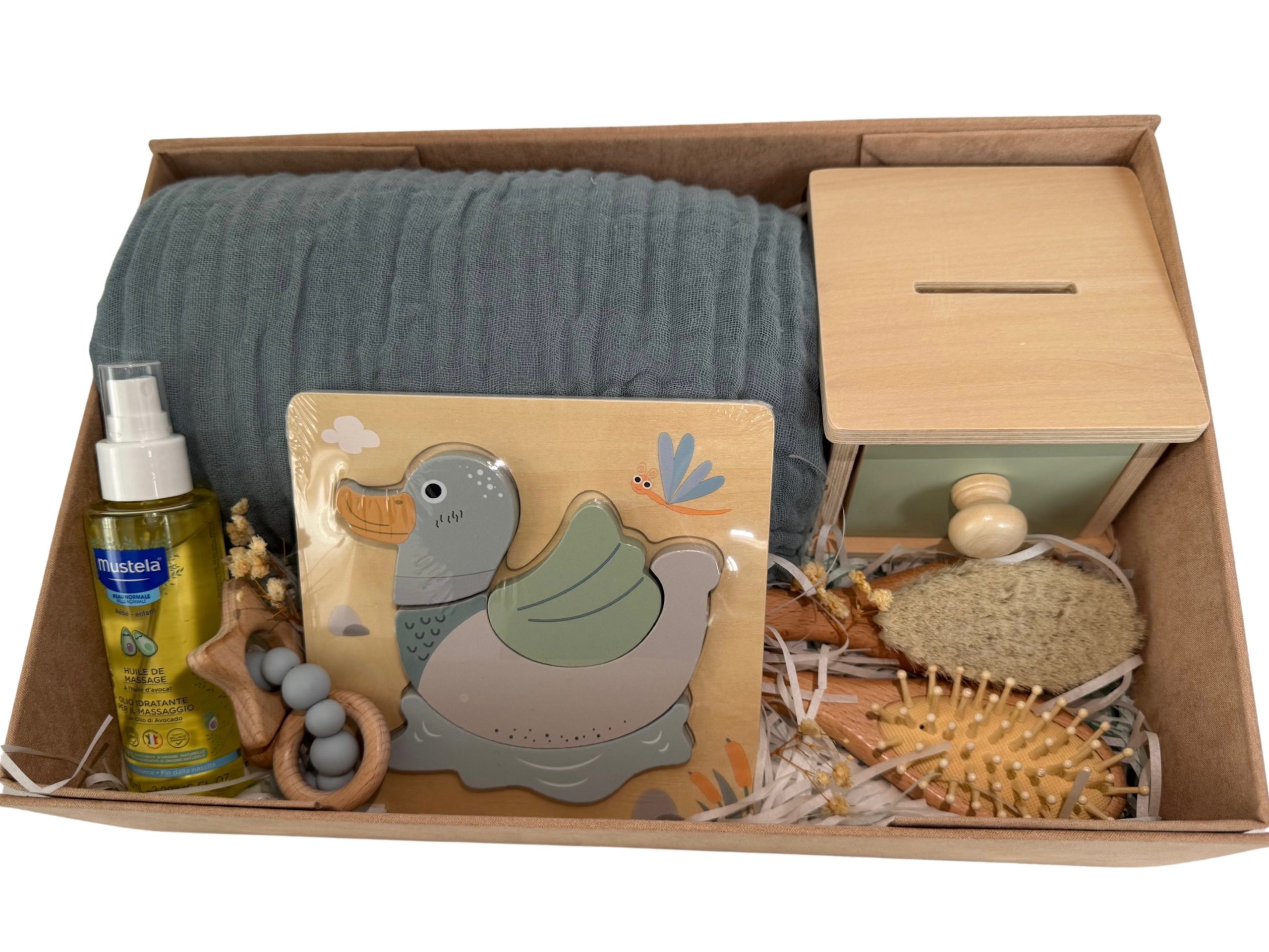 The Baby Supply Kraamcadeau Sam – Ontwikkelingsgerichte Puzzelset - Image 2