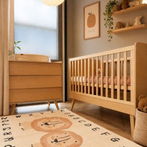 Kiyo Japandi Babykamer – Meegroei Ledikant 70x140 ; Commode