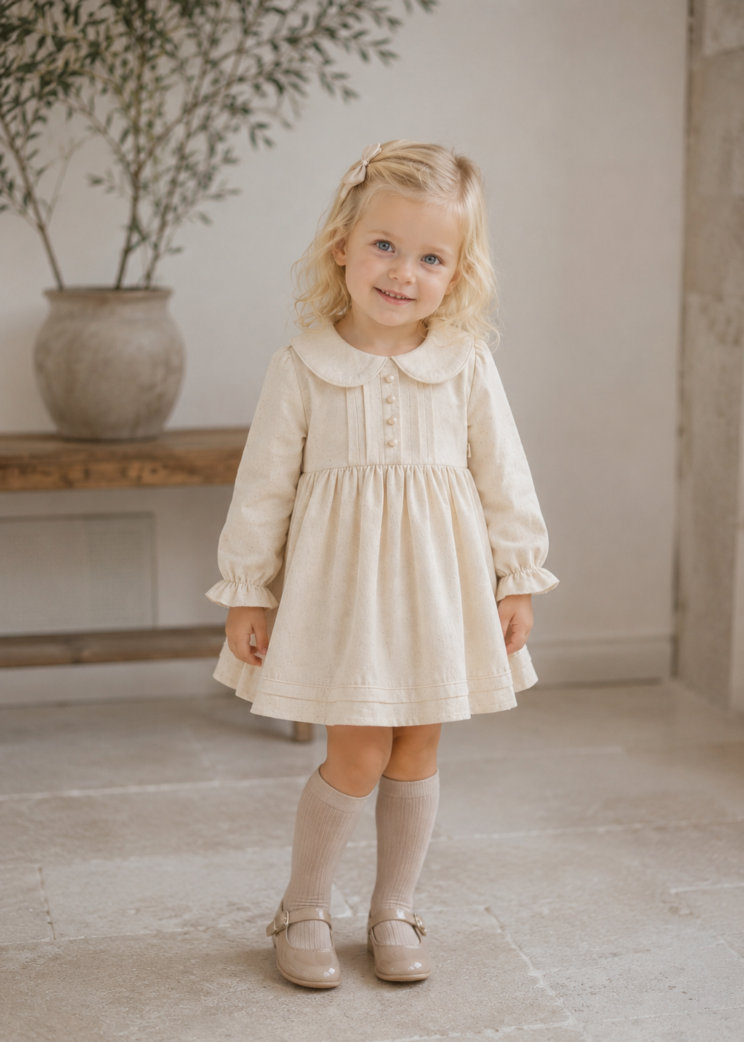 Amélie Linen Dress - meisjesjurk